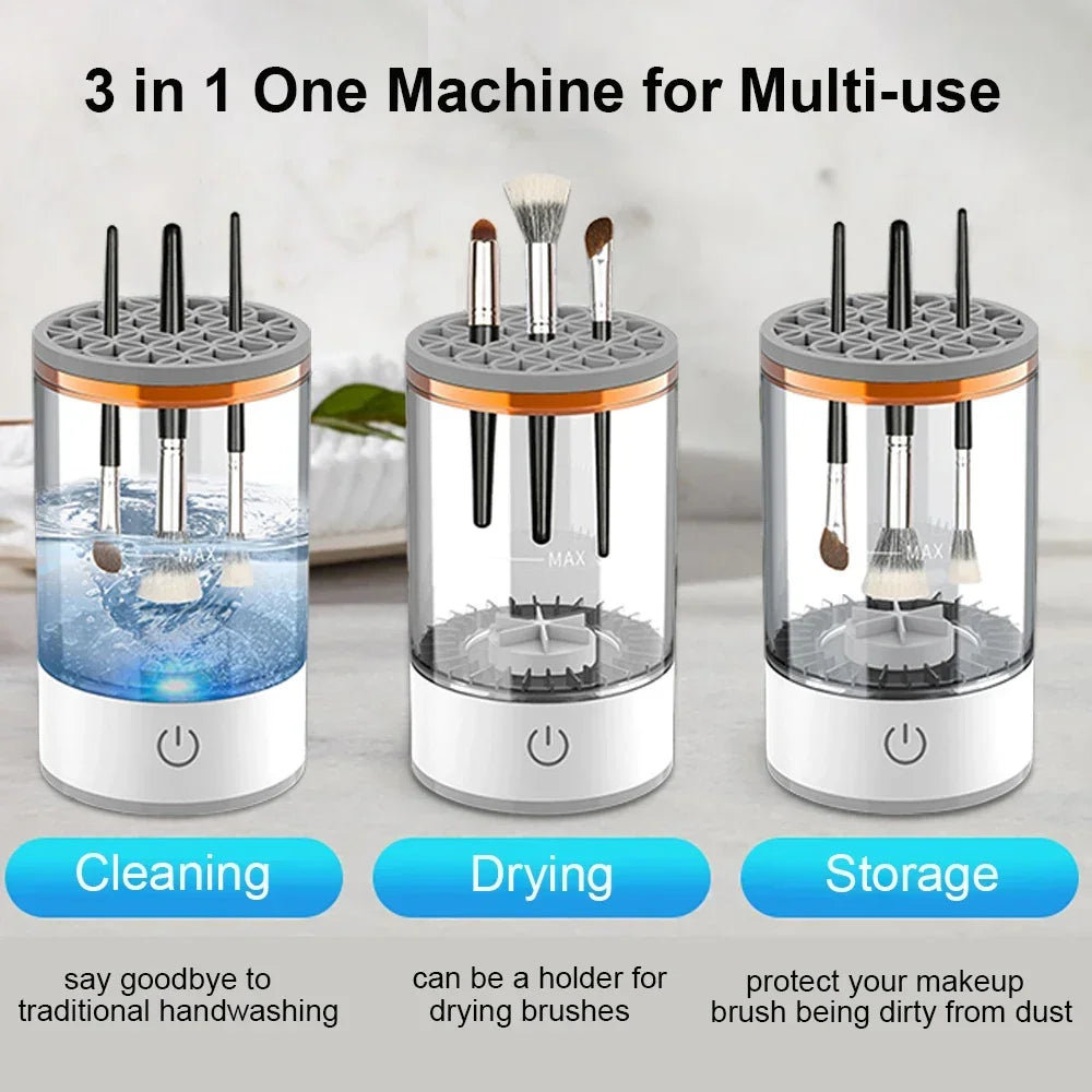 USB Automatic Makeup Brush Cleaner