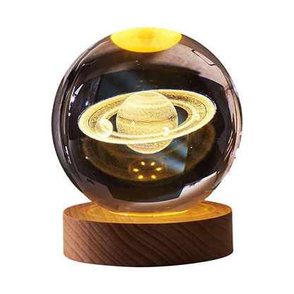 Luminous Crystal Ball LED Night Light