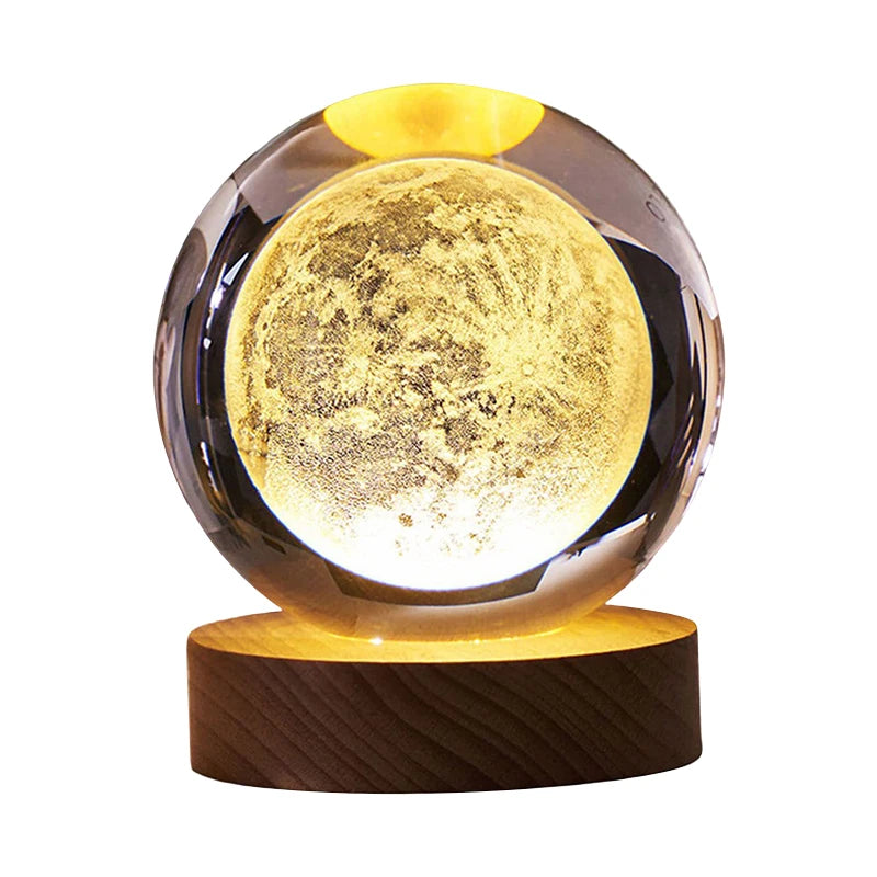 Luminous Crystal Ball LED Night Light