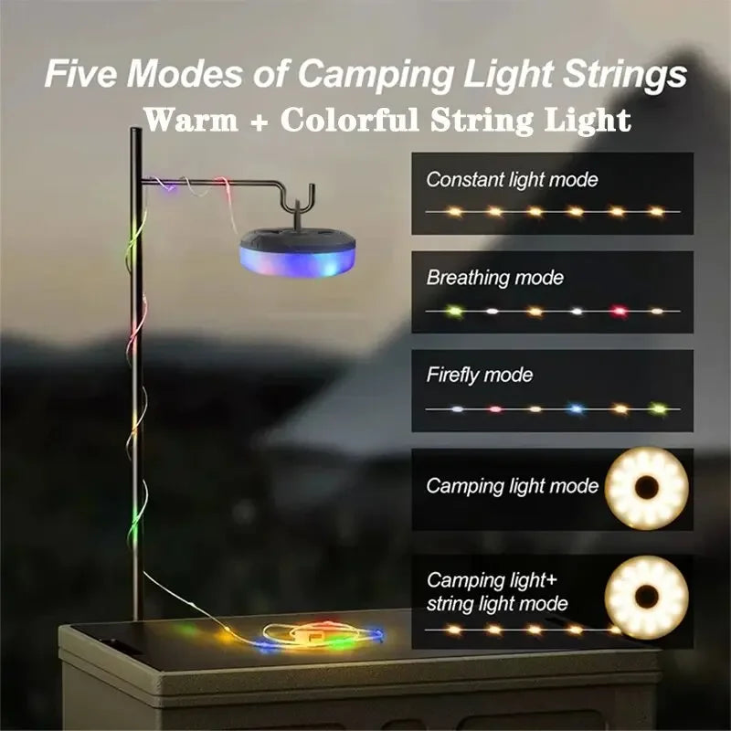 4 in 1 LED Portable camping light